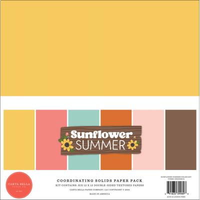 Carta Bella Sunflower Summer - Coordinating Solids