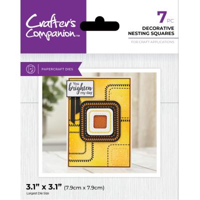 Crafter's Companion Cutting Dies - Nesting Squares