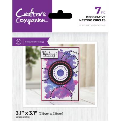 Crafter's Companion Cutting Dies - Nesting Circles