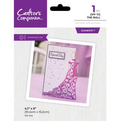 Crafter's Companion Cutting Dies - Off to the Ball