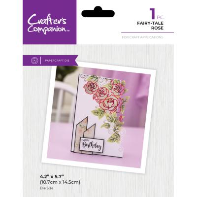 Crafter's Companion Cutting Dies - Fairy-tale Rose