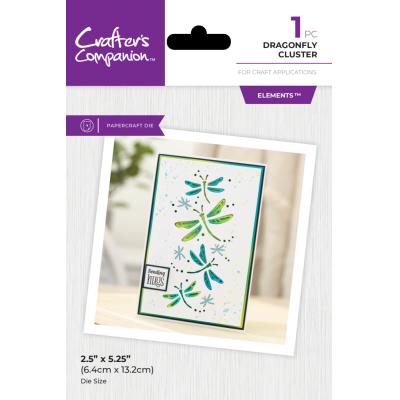 Crafter's Companion Cutting Dies - Dragonfly Cluster