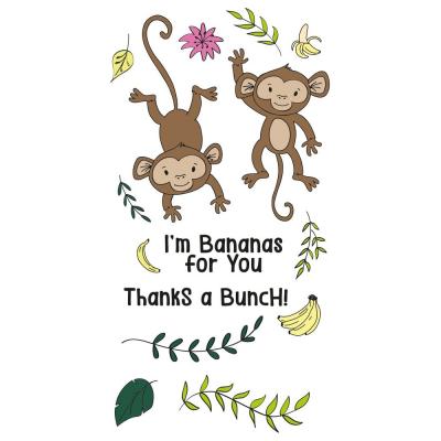 Sizzix Clear Stamps by Catherine Pooler - Going Bananas
