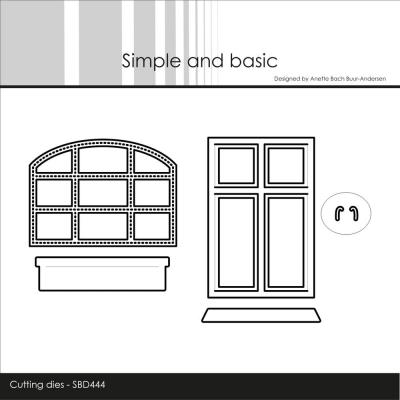 Simple and Basic Cutting Dies - Barn Window & Balcony Box