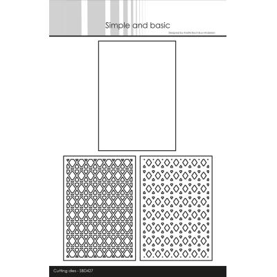 Simple and Basic Cutting Dies - Layered Geometric Pattern