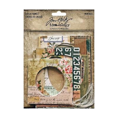 Tim Holtz Idea-ology - Layer Frames Montage