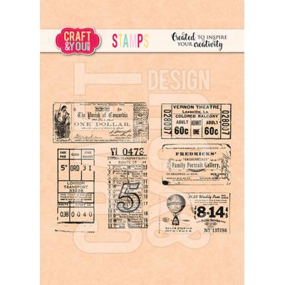 Craft & You Stempel - Ticket 1