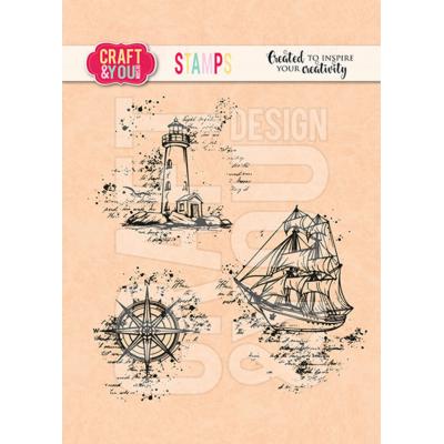 Craft & You Stempel - Sea Travel
