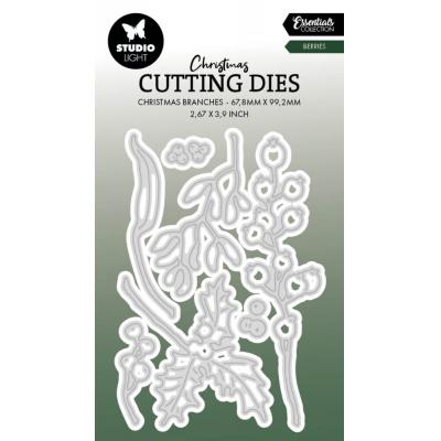 StudioLight Cutting Dies - Berries Christmas
