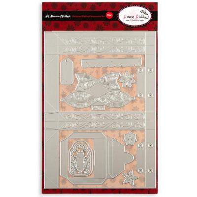 Dawn Bibby Art Nouveau Die - Christmas Gift Bag & Accessories