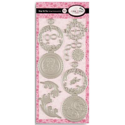 Dawn Bibby  Wings Of Time Vintage Die - Vintage Pocketwatch