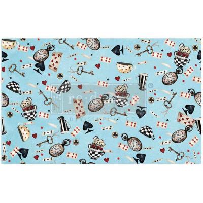 Prima Marketing Re-Design Decoupage Decor Tissue Paper - Wonderland Whimsy