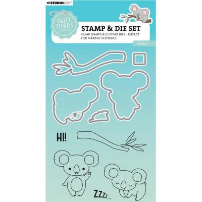 StudioLight Sweet Stories Stempel & Stanzen - Koala