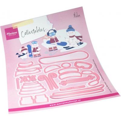 Marianne Design Marleen Cutting Dies - Winter Sports Accessories