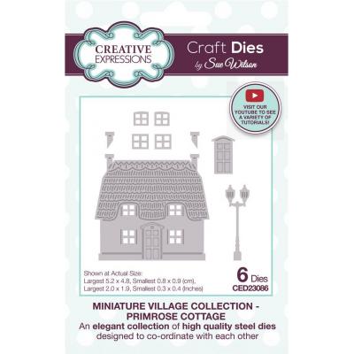 Creative Expressions By Sue Wilson Craft Dies - Miniature Village Primrose Cottage