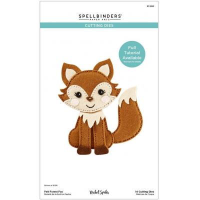 Spellbinders Etched Dies - Forest Fox