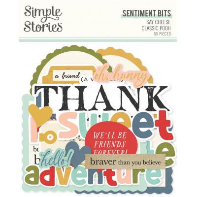 Simple Stories Say Cheese Classic Pooh - Sentiment Bits