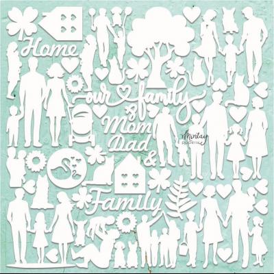 Mintay Papers Chippies Decor - Family