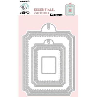 StudioLight Creative Craftlab Cutting Dies - Tag Ticket XL