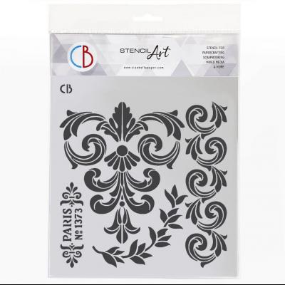 Ciao Bella Texture Stencil - Heritage