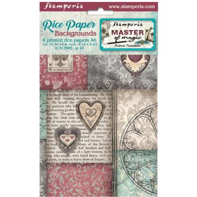 Stamperia Master of Magic - Backgrounds