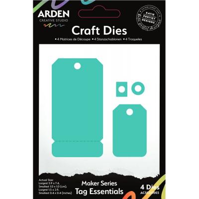 Arden Creative Studio Hidden Creek Craft Dies - Tag Essentials