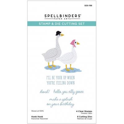 Spellbinders Stamp and Die Set - Honk Honk