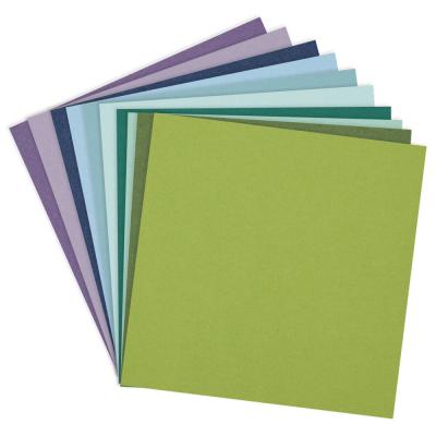 Spellbinders Assortment 12x12 Inch ColorWheel Cardstock - Cool