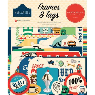 Carta Bella Mercantile - Frames & Tags