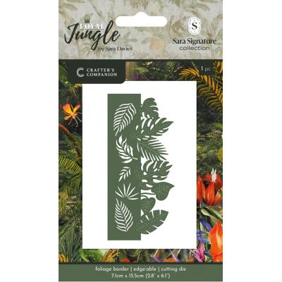 Crafter's Companion Royal Jungle Metal Die - Edge’eable Foliage Border