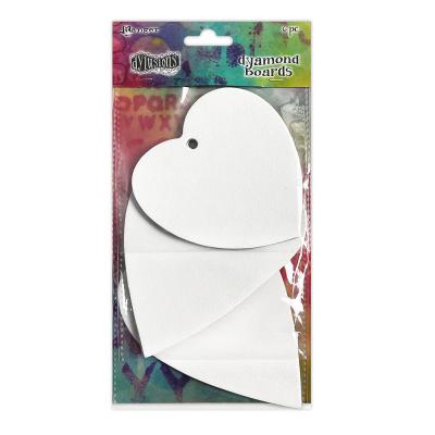 Ranger Dyan Reaveley Dylusions Dyamond Boards Assorted Hearts