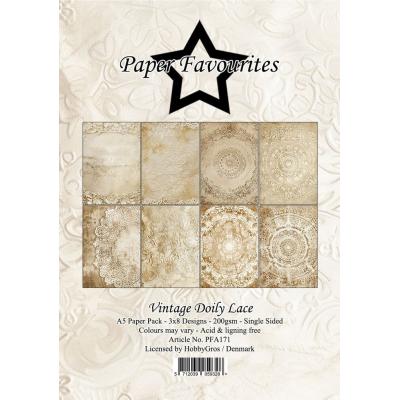 Paper Favourites Paper Pad - Vintage Doily Lace