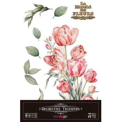 Papers For You Decor Transfers - Tulips