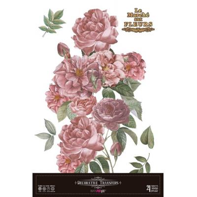 Papers For You Decor Transfers - Roses