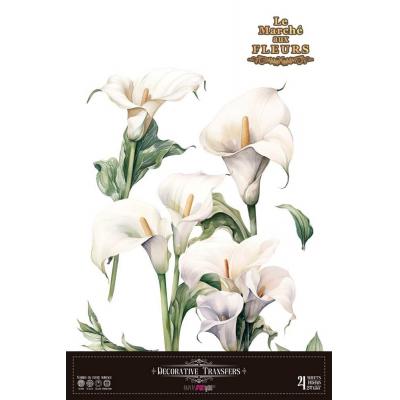 Papers For You Decor Transfers - Calla Lily