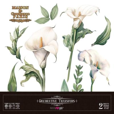Papers For You Decor Transfers - Calla Lily