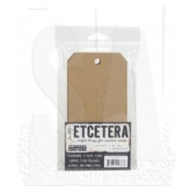 Stampers Anonymous Tim Holtz Etcetera Chipboard - Tag #8