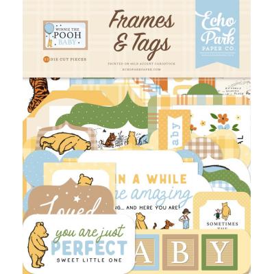 Echo Park Winnie the Pooh Baby - Frames & Tags