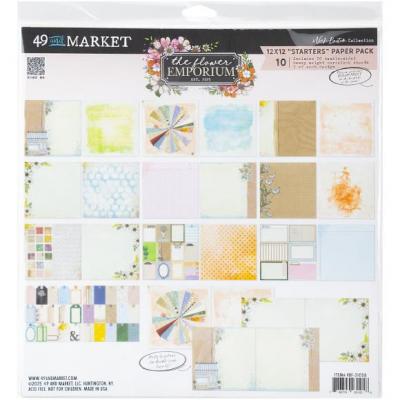 49 and Market Vicky Boutin The Flower Emporium - Starters Paper Pack