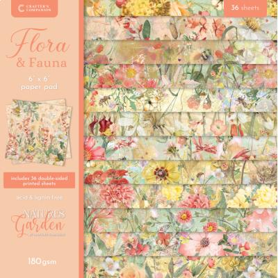 Crafter's Companion Flora & Fauna - Paper Pad