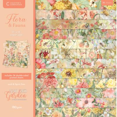 Crafter's Companion Flora & Fauna - Paper Pad