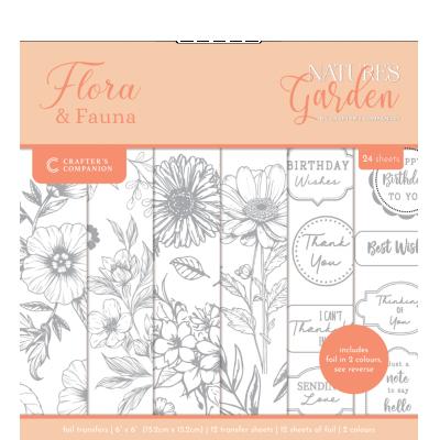 Crafter's Companion Flora & Fauna - Foil Transfers