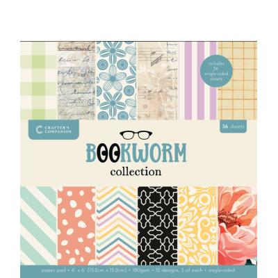 Crafters Companion Bookworm - Paper Pad