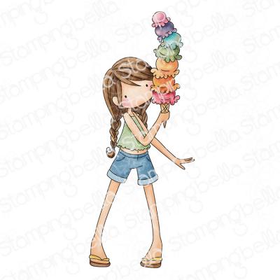 Stamping Bella Stempel - Tiny Townie Ally loves Ice Cream