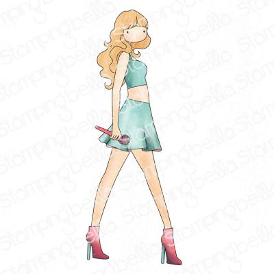 Stamping Bella Stempel - Uptown Girl loves to Perform