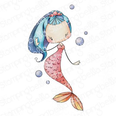 Stamping Bella Stempel - Whimsabella Mermaid Bubble Bliss
