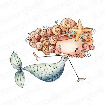 Stamping Bella Stempel - Whimsabella Mermaid Starfish Sparkle