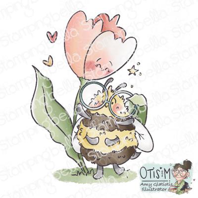 Stamping Bella Stempel - Buzzy Bee and a Tulip