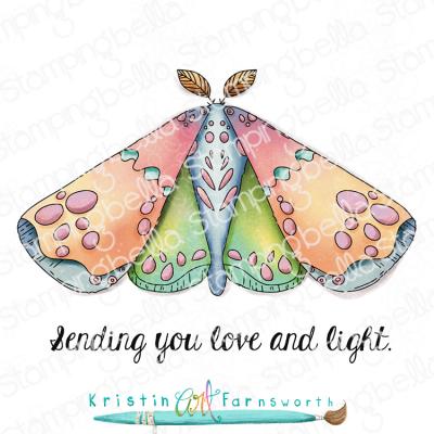 Stamping Bella Stempel - Leaf Song Moth