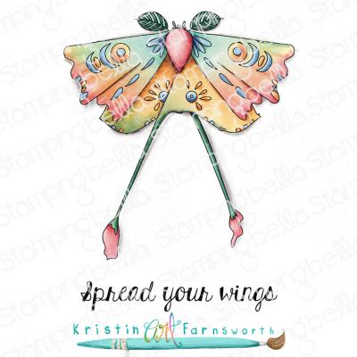 Stamping Bella Stempel - Lunar Petal Moth